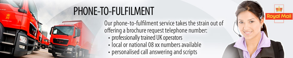 Brochure Phone Fulfilment Brochure Phone Fulfilment